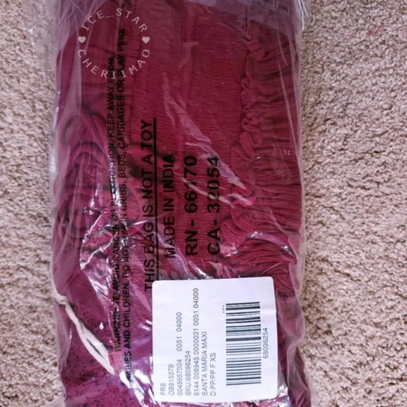 Free People NWT Santa Maria Maxi Dress Endless Summer - Picture 2 of 7